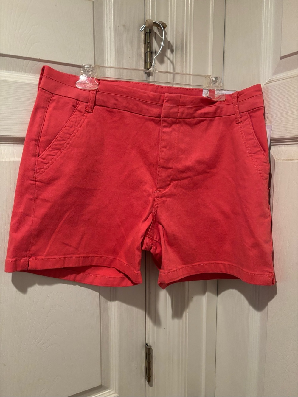 STS Blue Coral Red Stretch Bermuda Shorts